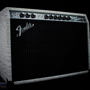 A fender guitar amplifier is shown in this image.