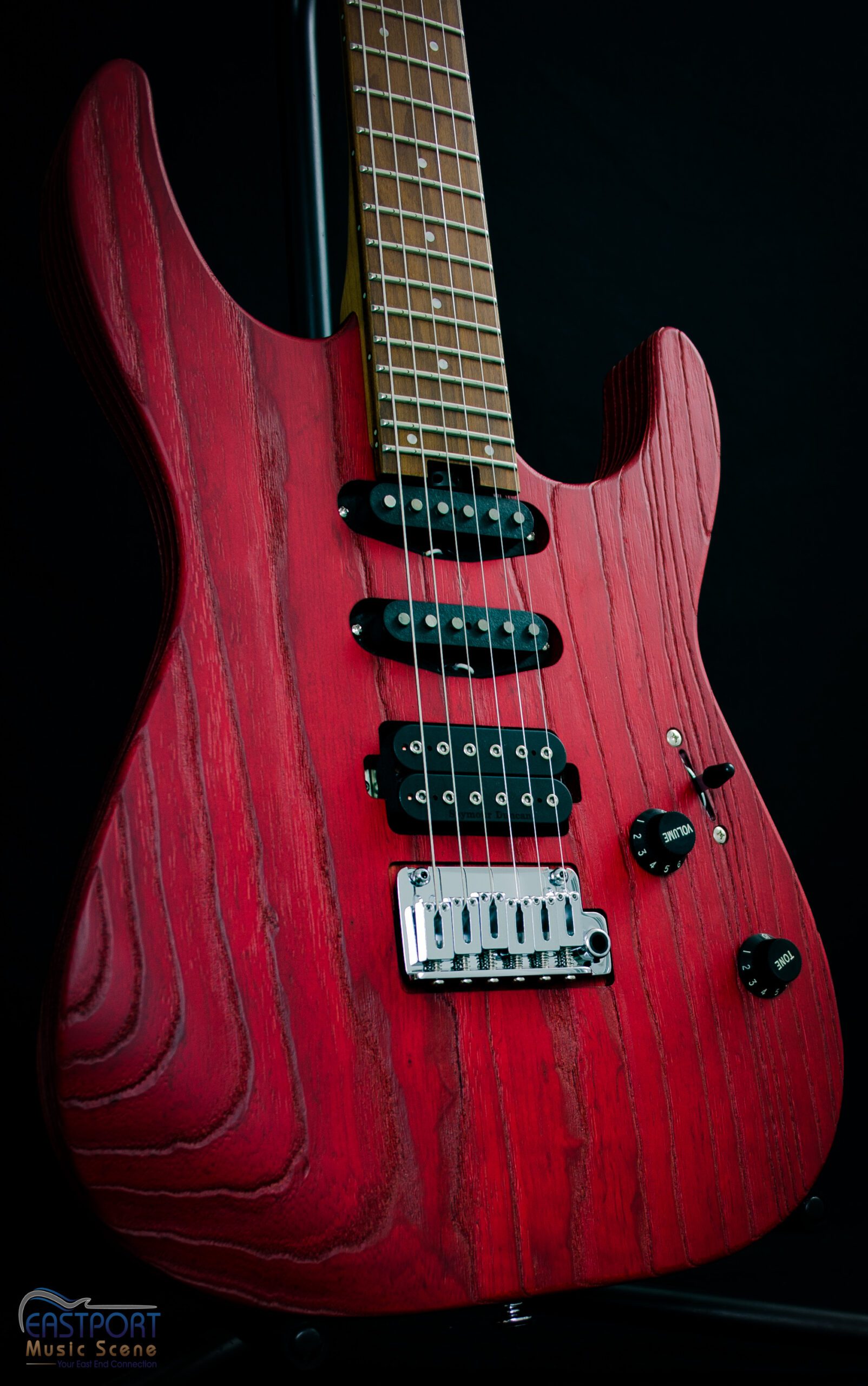 CHARVEL Pro-Mod dk24 Electric Guitar karamellisierter Ahorn Griffbrett Red Ash 